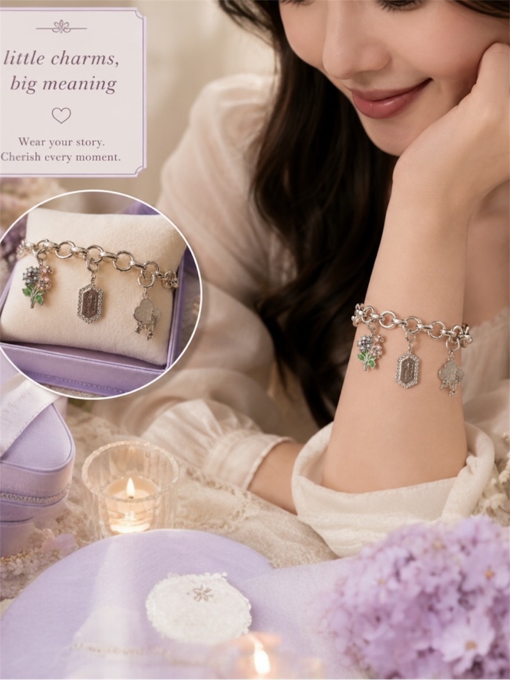 No Rain, No Flowers Bracelet